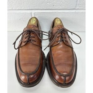 MEZLAN Cordoba Split Toe Oxford Dress Shoes Men's Brown Leather / Size 8.5